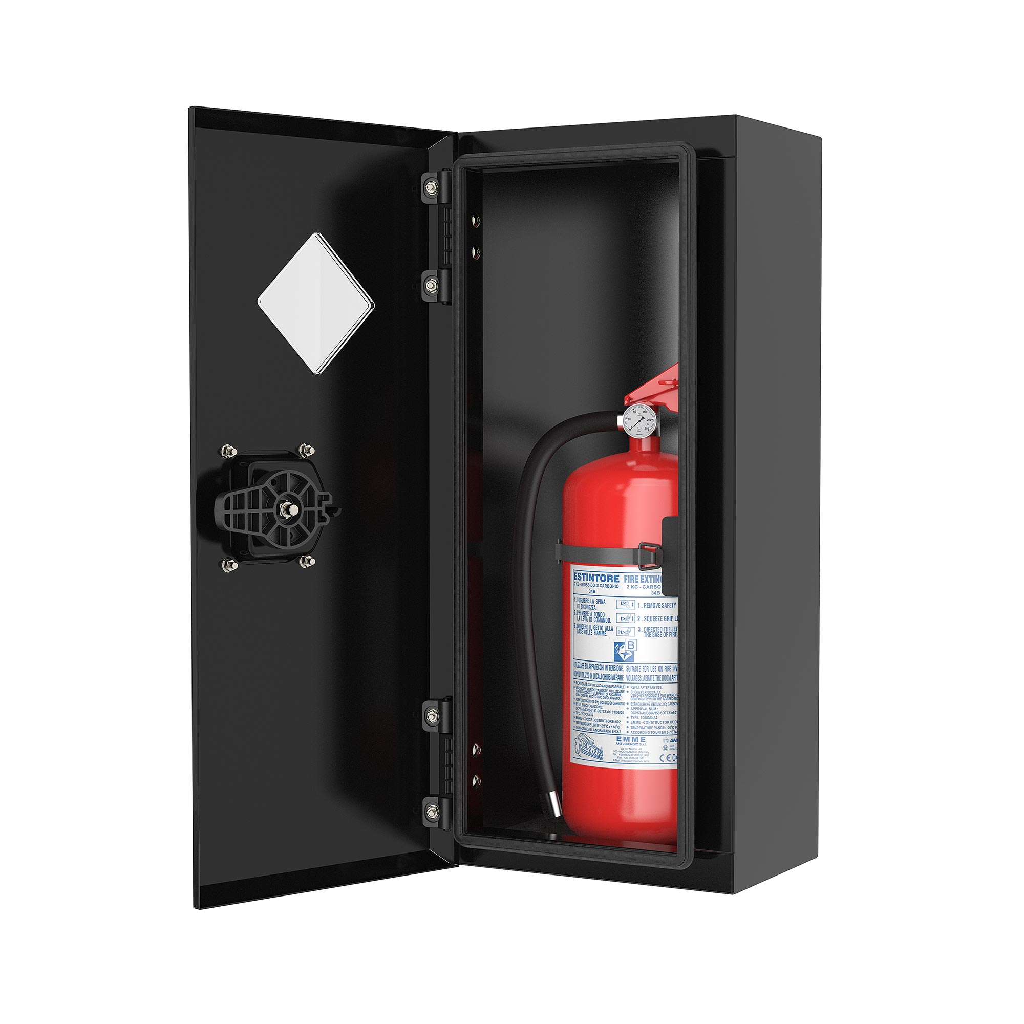 Stainless Steel Fire Extinguisher Boxes Italtruck Ltd